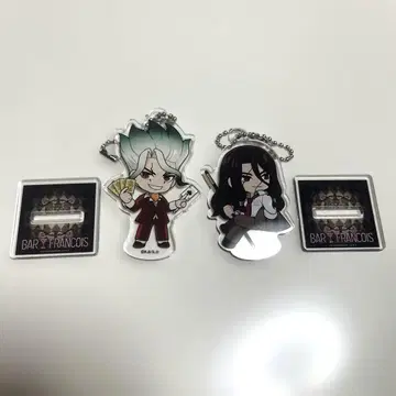 Dr.STONE 바 프랑수아 아크릴 스탠드 키링 센쿠 & 시
