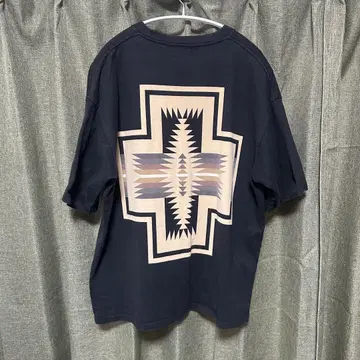 펜들턴 PENDLETON 티셔츠 M 구제 의류 크루넥 블랙