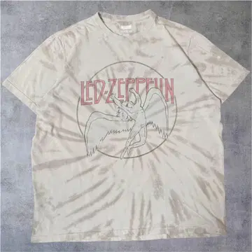 TAILGATE LED ZEPPELIN 티셔츠, 타이다이 염색