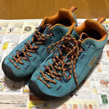 스니커즈 keen 재스퍼 27cm 스카이블루 오렌지 보라색