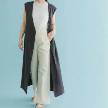 URBAN RESEARCH ROSSO 3WAY V넥 베스트 원피스