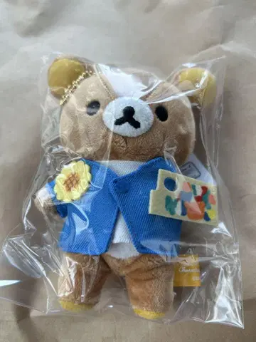 고흐 전 San-X 매달린 봉제 인형 리락쿠마