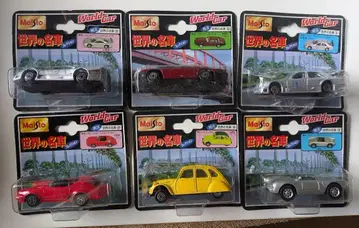 Maisto World Car 미니카 컬렉션 6대 세트