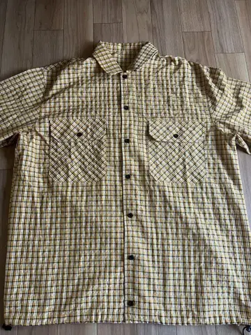 BALLOON CHECKED SHIRT / 벌룬 체크 셔츠