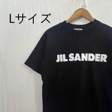 검정 질샌더 로고 티셔츠 L^2