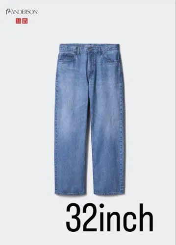 JW ANDERSON 유니클로 스트레이트 데님