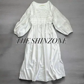 THE SHINZONE 신존 인도산 코튼 레이스 롱 원피스
