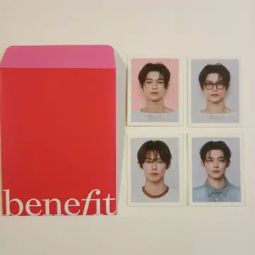 TXT 영준 증명 사진 4장 베네피트 한국 한정판 틴트