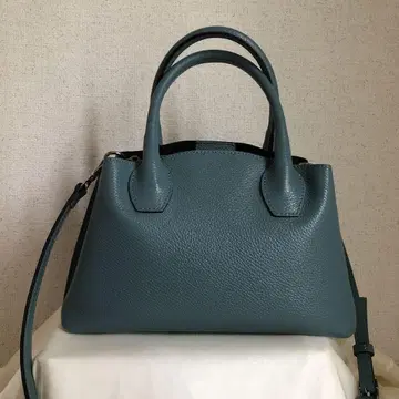 MARCO BIANCHINI 가죽 2WAY 숄더백 파랑