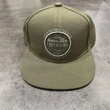 THE NORTH FACE 올리브색 야구 모자