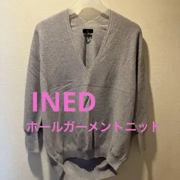 INED 홀 의류 니트