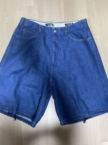 WESTOVERALLS 데님 숏 팬츠