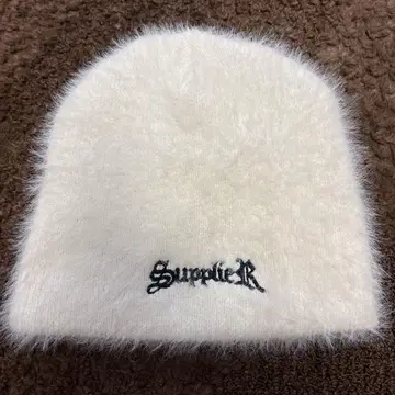 SupplieR (공급 업체) 화이트 니트 모자