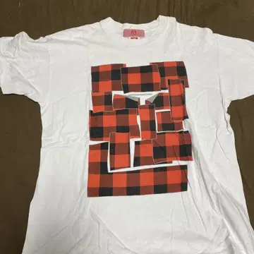 GOODENOUGH 체크 무늬 티셔츠