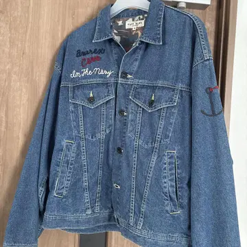 아비렉스 TYPE BLUE 데님 자켓 M