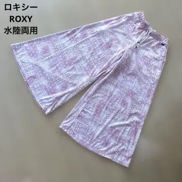 새상품급 록시 와이드 팬츠 리조트 팬츠 래쉬가드 수륙양용