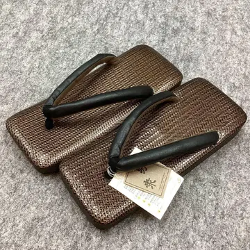 신사용 셋타 미사용 새상품 일본제 브라운
