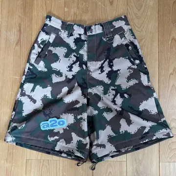 a2o 디지카루카모 배기 지퍼 팬츠