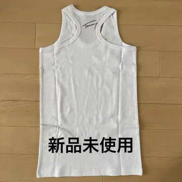 Tommy 화이트 탱크탑