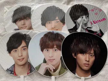Kis-My-Ft2 키스마이 후지카와 타이스케 부채 6장 세트