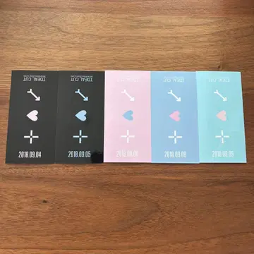 Seventeen ideal cut tour 스티커 전 종류