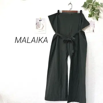 8980-1 마라이카 MALAIKA 와이드 팬츠 코튼 무지
