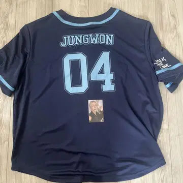 ENHYPEN 유니폼 셔츠 트레이딩 카드 포함 JUNGWON 정원