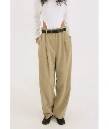 CLANE 클라네 WAIST BELT DAD PANTS 사이즈 1