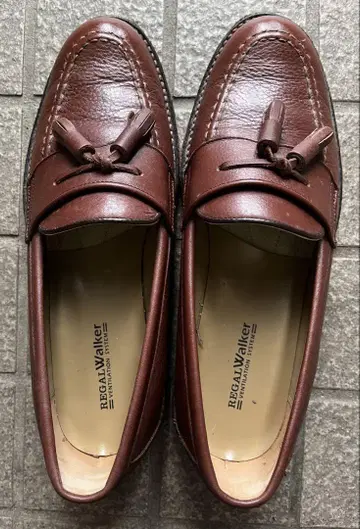 REGAL 브라운 로퍼 사이즈 25.5