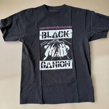 BLACK GANION 티셔츠 nocare made calusari