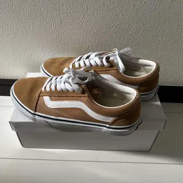 VANS 스웨이드 스니커즈 브라운