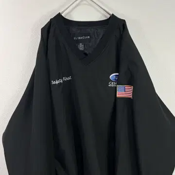 미국 구제 의류 00s gemini 자수 나일론 풀오버 나일론 자켓
