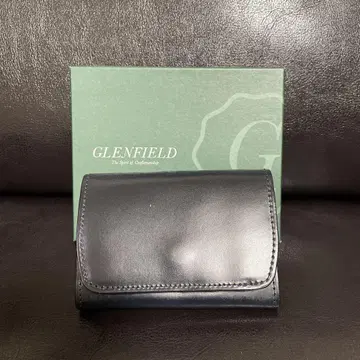 Glenfield 3단 폴더형 지갑 네이비