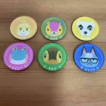 아츠마레 동물의 숲 마그넷 6개 세트