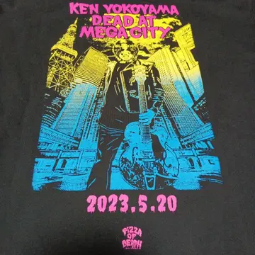 ken yokoyama DAMC 후드티 2XL 노온 메가 시티