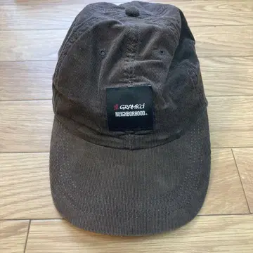 네이버후드 그라미치 콜라보 캡 그레이