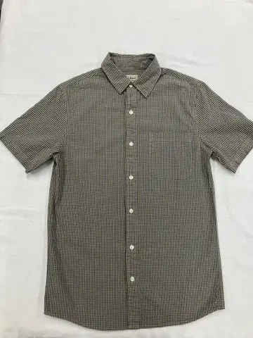 L.L.Bean 반팔 체크 셔츠