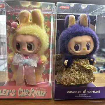 POPMART CHECKMATE&WINGS OF FORTUNE 2개 세트