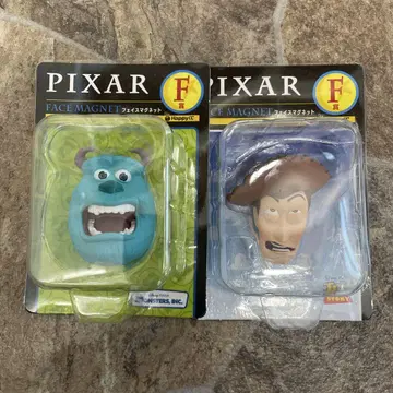PIXAR 복권 F상 페이스 마그넷 2개 세트