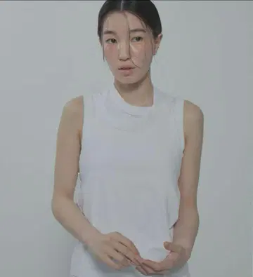 DOUBLE WRAP TOP WHITE 탱크탑