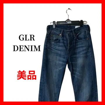 GLR 여성 데님 팬츠 블루 S 스트레이트 B1813