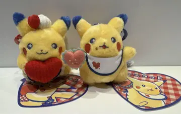 PIKACHU DINER 마스코트 2종 세트 피카츄
