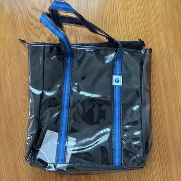 BMW 투명 비닐 토트백