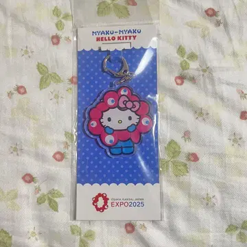 오사카 만국 박람회 산리오 키티 아크릴 키링 회장에서만 판매되는 한정판