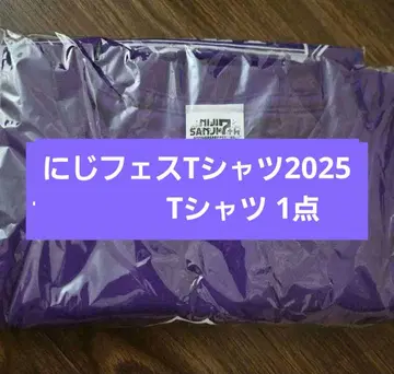 니지산지 니지 페스티벌 2025 바이올렛 티셔츠 응원봉 키링