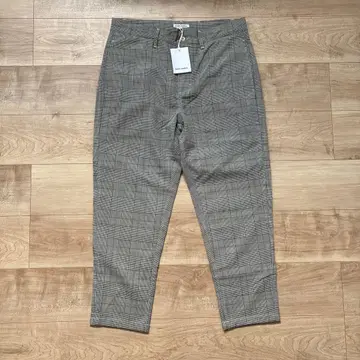미사용 banks journal DOWNTOWN CHECK PANT