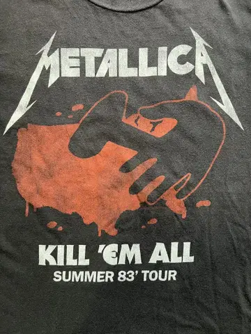 METALLICA Kill 'Em All 블랙 L 메탈리카