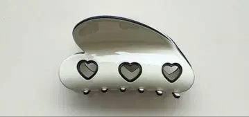 POTETE 3heart clip 화이트 완판템 인기