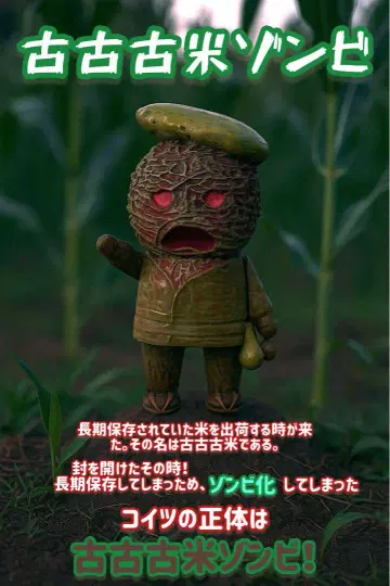 고코코미 좀비 레진제 오리지널 피규어