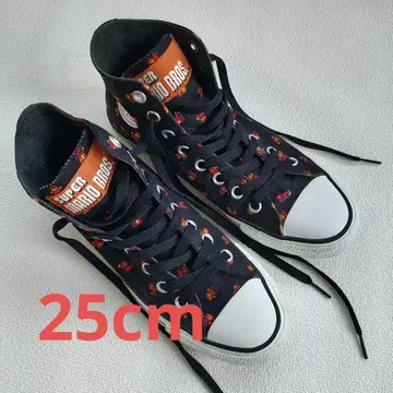 CONVERSE ALL STAR 마리오 컨버스 블랙 25cm